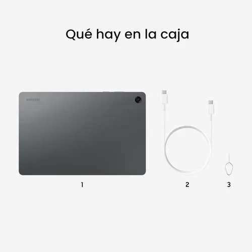 Miniatura 11 de Samsung Galaxy Tab A11+ 6 GB de RAM, 128 GB de almacenamiento, rendimiento optimizado, batería de larga duración, almacenamiento ampliable, pantalla