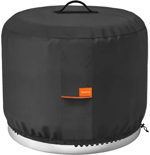 Miniatura 19 de Cubierta para hoguera, resistente al aire libre, 600D, 100% impermeable, cubierta cuadrada para hoguera, resistente a la intemperie, 30 pulgadas