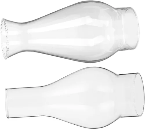 Miniatura 5 de DECHOUS 2 piezas de pantalla de queroseno pantallas de lámparas de lámparas de lámpara de aceite a prueba de viento sombra de queroseno cubierta