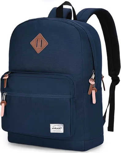 Miniatura 10 de RAVUO Mochila escolar para adolescentes, niños y niñas, grande de 20 litros, resistente al agua, 15.6 pulgadas, con bolsillo trasero antirrobo, 10