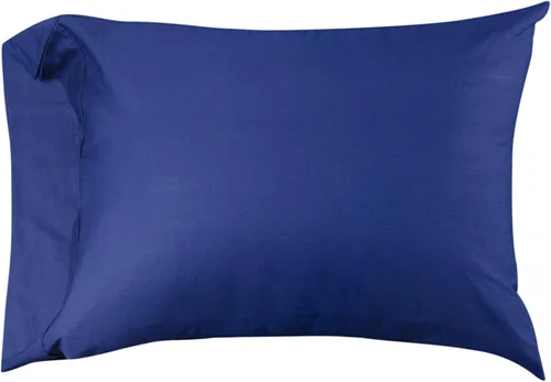 Miniatura 6 de Superior Juego de fundas de almohada de percal de algodón, estándar, color rubor, 2 piezas