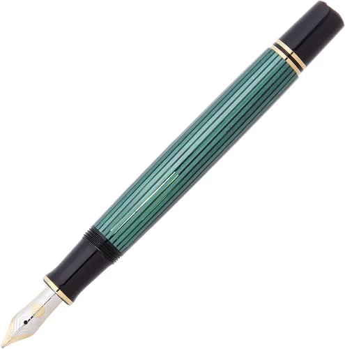 Miniatura 2 de Pelikan Pluma estilográfica M400 B Premium Plume Negro/Greem Negro/Verde