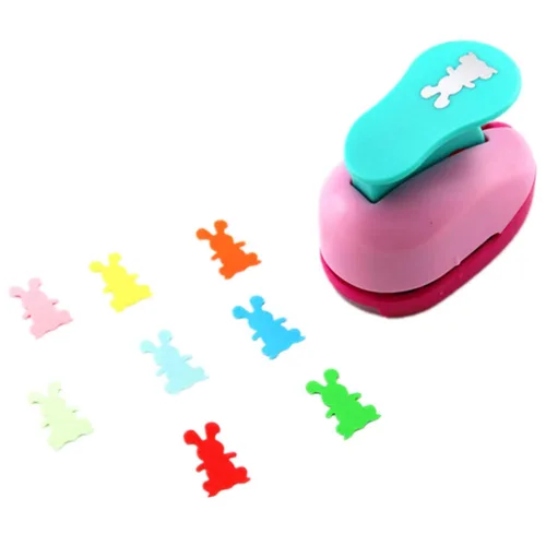 Miniatura 5 de CADY Crafts Punch - Perforadora de papel (1.0 in), diseño de flores (Coco)