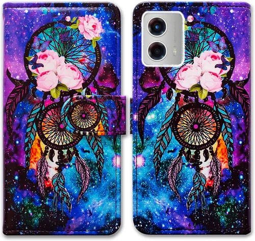Miniatura 14 de Bcov Funda para Moto G 5G 2023, diseño de pájaro negro y verde con tapa para teléfono con ranura para tarjetas, soporte para Motorola Moto G 5G 2023
