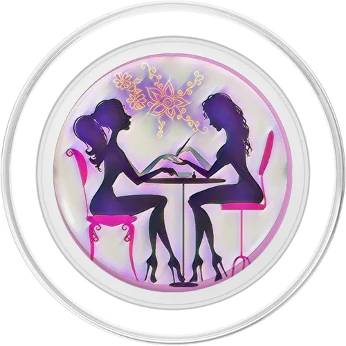 Miniatura 2 de Manicura Nail Tech Esmalte de uñas Maquillaje PopSockets MagSafe PopGrip para iPhone