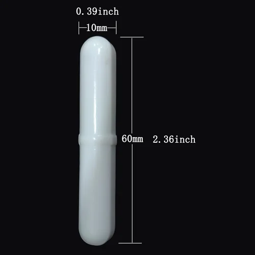 Miniatura 3 de 10 unids PTFE agitador magnético mezclador agitador bar, barra de agitación magnética 2.362 in/2.36 pulgadas