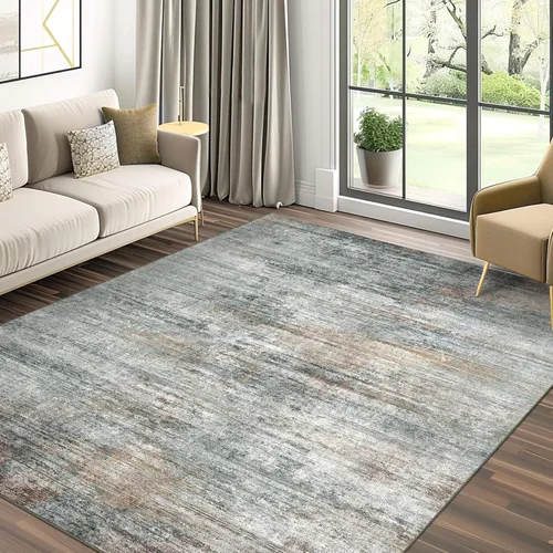 Miniatura 9 de BEIMO Alfombra de pasillo para cocina, alfombra lavable a máquina de 2 x 5 para entrada, alfombras modernas y abstractas suaves, cubierta de piso