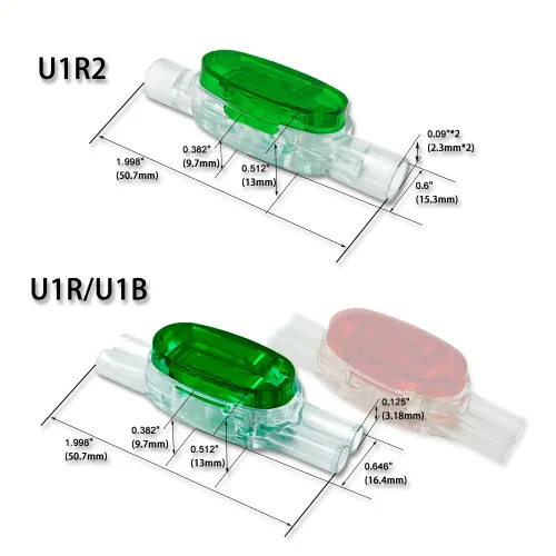 Miniatura 2 de Conector de empalme de cable JXR-U1R, utilizado como conector resistente a la corrosión y a prueba de humedad para conexión de cable de corriente