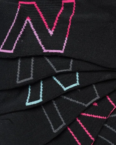 Miniatura 4 de New Balance Calcetines deportivos para mujer - Calcetines tobilleros de corte de cuarto (12 unidades)