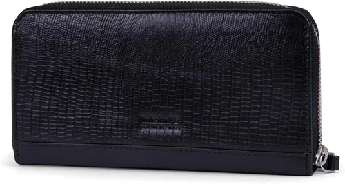 Miniatura 4 de Timberland - Cartera de piel con cremallera de interferencia de radiofrecuencia (RFID) para mujer, con correa para la muñeca