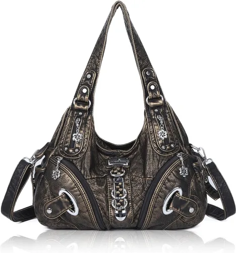 Miniatura 16 de Angelkiss Hobo Carteras y bolsos para mujeres Bolso de mano para mujeres Carteras grandes Bolsos de hombro diarios Purses, handbags, Handbag
