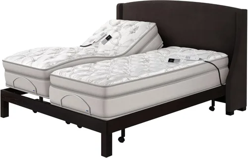 Miniatura 26 de Top Split King - Juego de sábanas para cama ajustable, 4 piezas con bolsillos profundos, sábanas de microfibra de doble cepillado, sábana bajera