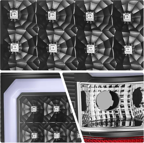 Miniatura 4 de DNA MOTORING TL-CSIL07-LED-3D-BK-CL Conjunto de Luz Trasera LED 3D Lado del Conductor y Pasajero