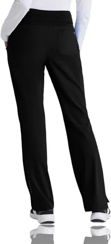 Miniatura 2 de BARCO One. Pantalón de uniforme médico, de pierna recta, tipo cargo, con 4 bolsillos, para mujer.