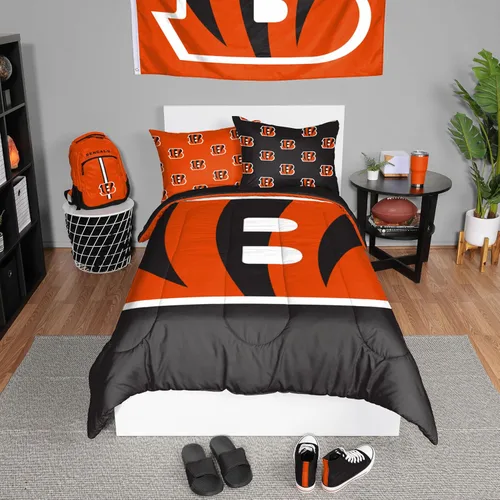Miniatura 9 de FOCO Unisex-Adult NFL Team Logo Bed in a Bag Comforter Bedding 3-Piece Set