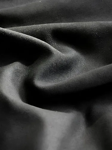 Miniatura 4 de INDACORIFY Funda de edredón de algodón de color negro, ropa de cama bohemia 100% algodón lavado, funda de edredón tamaño Queen, funda de edredón