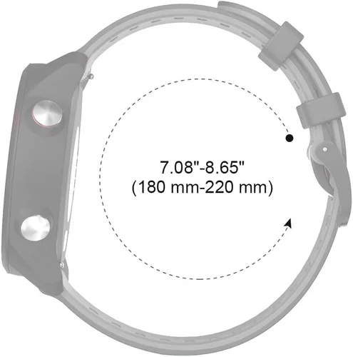 Miniatura 6 de NotoCity Correa de repuesto para reloj Vivoactive 5/Vivoactive 3, Galaxy Watch 4/Watch 5/Active de 0.787 pulgadas (0.079 in) para reloj inteligente