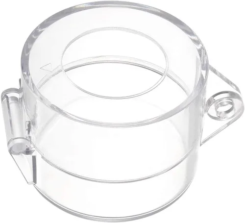 Miniatura 6 de uxcell Protector de plástico transparente para interruptor de 0.866 in de diámetro, interruptor de botón de 55 x 43 pulgadas