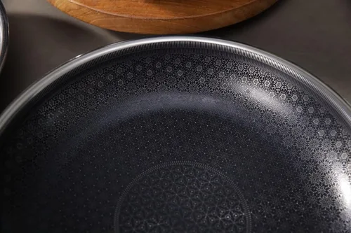 Miniatura 2 de Black Cube CeramicQR - Utensilios de cocina fabricados en Francia, sartén de chef de liberación rápida, 9.5 pulgadas, utensilios de cocina híbridos