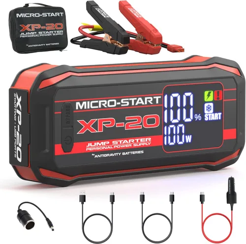 Antigravity Batteries: Arrancador de 2000 A – Paquete de refuerzo de batería de litio de 12 V, caja de arranque portátil, para motores de hasta 10.0
