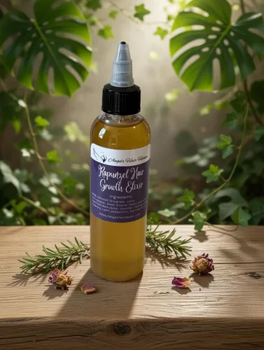 Miniatura 2 de Aceite elixir para el crecimiento del cabello: crece el cabello largo rápidamente, reparación del cabello para hombres, mujeres y niños