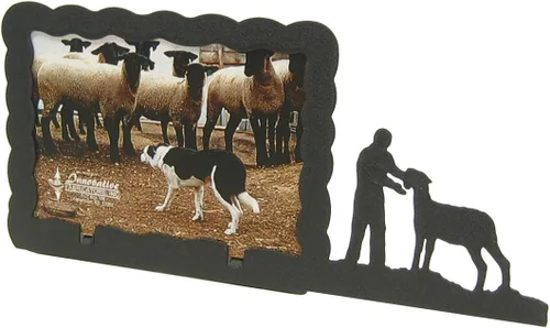 Miniatura 27 de Innovative Fabricators, Inc. American Steel Farm & Ranch - Marco de fotos, tractor de tracción en las cuatro ruedas, paisaje de 5 x 7, fabricado