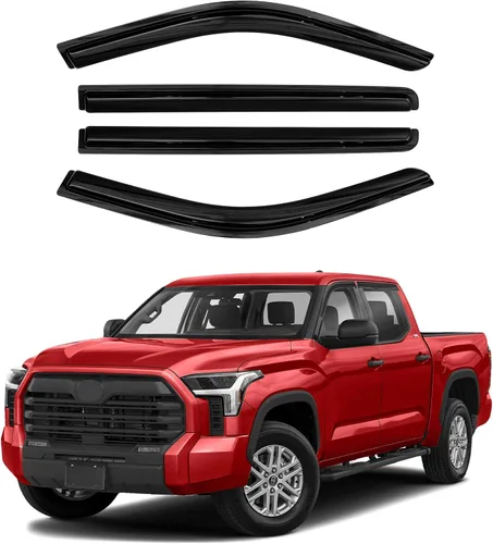 Miniatura 39 de Canvcle RAV4 Rain Guards - Window Visors for Toyota RAV4 2006-2012, Outside-Mount Tape-On Side Window Wind Deflectors for RAV4 Accessories, Vent