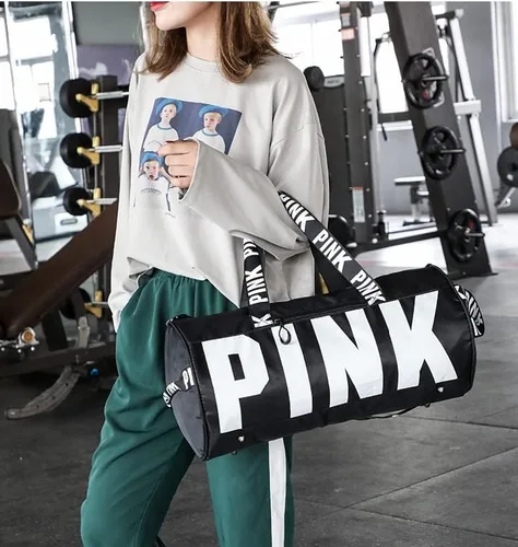 Miniatura 2 de Bolsa de gimnasio deportivo de gran capacidad, bolsa de viaje para zapatos deportivos con compartimento de bolsillo húmedo para hombres y mujeres