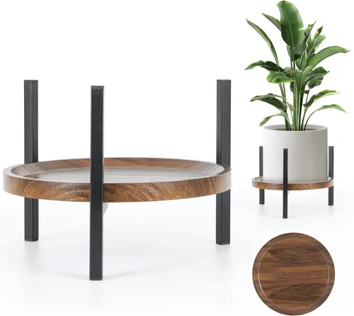 Miniatura 9 de Soporte Ajustable para Plantas de Interior, Soporte Moderno de Metal para Plantas de Interior, Soportes Resistentes para Plantas al Aire Libre