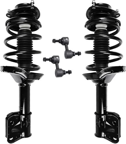 Miniatura 81 de Detroit Axle - 4 barras estabilizadoras de puntales delanteros para Kia Forte Koup 10-13 12-13 Forte5, puntales y barras estabilizadoras de resorte