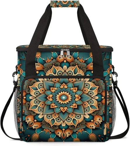 Miniatura 23 de Turquesa comienza tu día con la bolsa de transporte para cafetera, bolsa de almacenamiento de viaje para cafetera, bolsa de almacenamiento de viaje