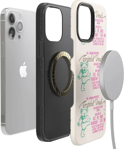 Miniatura 6 de Casely Funda para iPhone 13 Pro Max Miracle Ticket Grateful Dead Vintage Diseño de funda protectora audaz Compatible con MagSafe