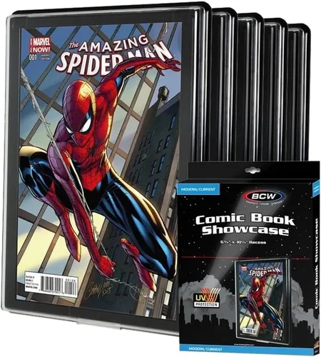 Miniatura 10 de BCW Marco de cómics con protección UV, edad moderna/actual, marco de exhibición de cómics, vitrina de cómics, portarretratos para cómics