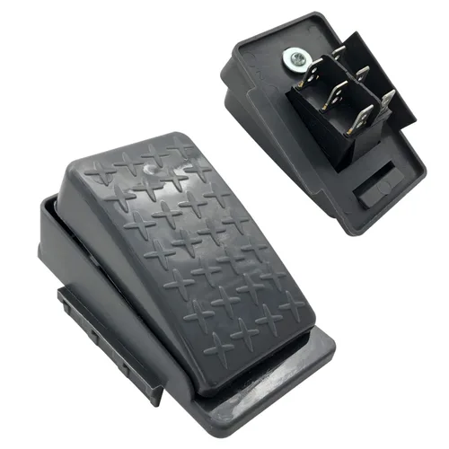 Interruptor de control de reinicio de pedal de pedal de acelerador de 12 voltios y 6 voltios para niños, piezas de repuesto para niños, enchufe
