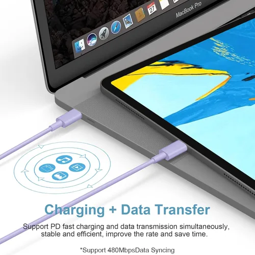 Miniatura 3 de Cargador tipo C para iPhone 17, 16, 15, carga rápida, cargador USB C, con 2 cables de 6 pies para iPhone 17/17 Plus/17 Pro Max/16/16 Plus/16 Pro