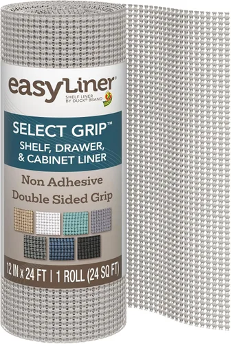 Miniatura 13 de EasyLiner Select Grip Revestimiento para Estantes - Fácil de Instalar y Cortar a Medida - Antideslizante, Sin Adhesivo, Revestimiento para Cajones