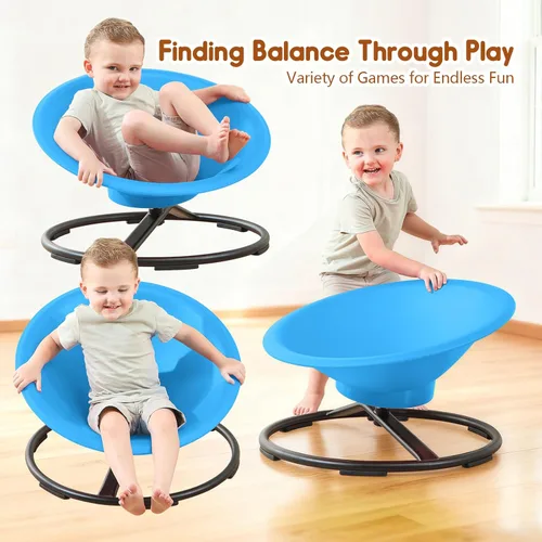 Miniatura 5 de Silla Giratoria para Niños Autistas, Juguetes de Sentarse y Girar para Autismo para Edad 3+, Silla Giratoria Sensorial que Mejora las Habilidades