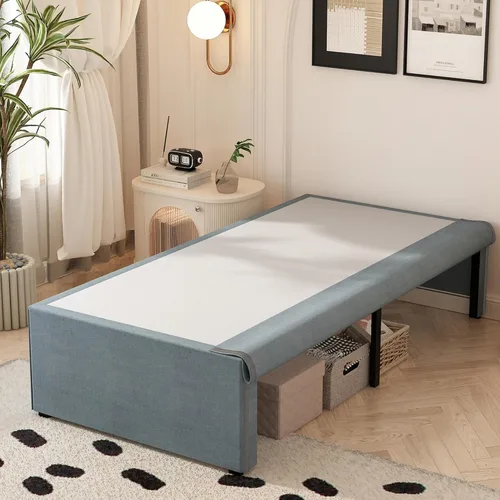 Miniatura 21 de Maenizi Marco de Cama Tamaño King Sin Necesidad de Somier, Marco de Cama Plataforma King de Servicio Pesado de 8 Pulgadas Soporta Hasta 3000 Libras