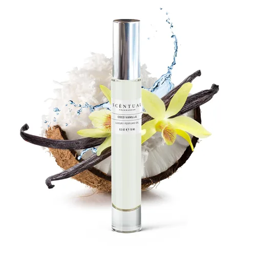 Miniatura 16 de Scentual Fragrances, Aceite de perfume de lujo, ultra concentrado para mujer, aceite de fragancia roll-on de larga duración, mini perfume de viaje