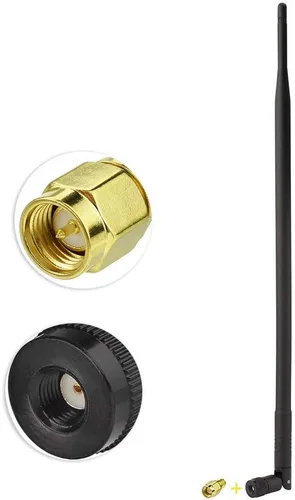 Miniatura 7 de Wlaniot - Antena 4G LTE GSM omnidireccional 700-2600MHZ Antena de montaje adhesivo con conector macho SMA para automóvil, enrutador de punto