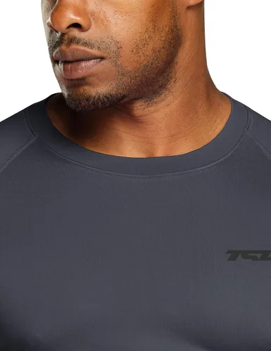 Miniatura 7 de TSLA Paquete de 1 o 2 camisetas térmicas de compresión de manga larga para hombre, camiseta de capa base atlética, camiseta de invierno para correr