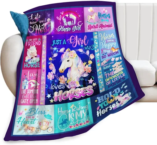 Miniatura 60 de Manta con texto en inglés «Just A Girl Who Loves Dinosaurs», bonita manta decorativa de dinosaurios, regalos para niñas, súper cálida, suave y Solo