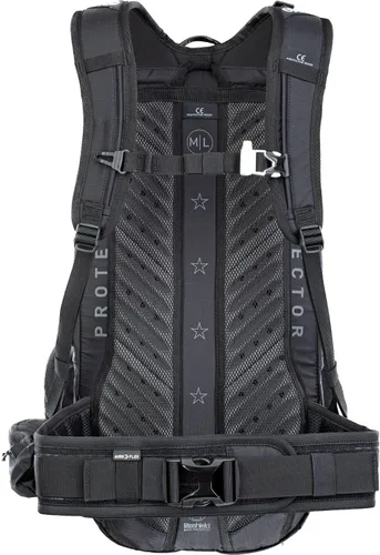 Miniatura 2 de EVOC Sports Fr Trail E-ride Protector Mochilas, Unisex, 100114100-M/L, Negro, M/L powersports-back-protectors