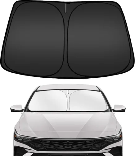 Miniatura 30 de ARISMOTOR - Parasol plegable para parabrisas para Honda Civic 11.ª generación 2022-2025 2026, protector de visera de sol personalizado para ventana