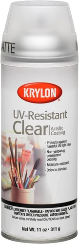 Miniatura 7 de Krylon K01303007 - Pintura acrílica en aerosol transparente de 11 onzas, lata grande brillante (Paquete de 1)