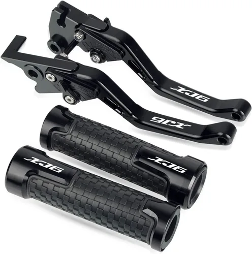 DOUKI Para Yamaha XJ6N XJ6 Diversion 2009-2015 - Palancas de embrague de freno corto para motocicleta, embrague, empuñaduras, extremos de manillar,
