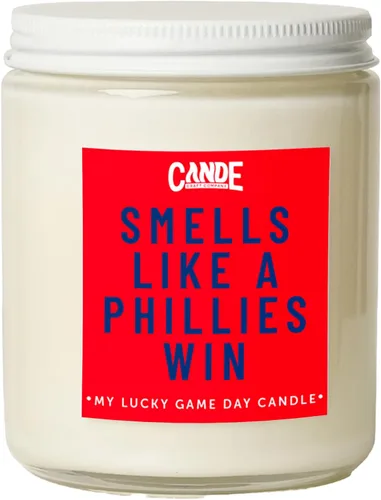 Miniatura 15 de Vela "Huele Como una Victoria de los Astros" – Fragancia de Flor de Cactus – Combustión de Larga Duración – Esencial para el Día del Juego y Regalo
