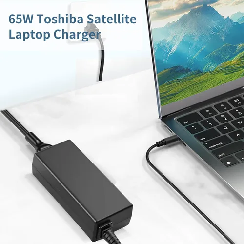 Miniatura 7 de Cargador portátil de 65 W 19 V 3.42A para Toshiba Satellite C55 C55D C55T C655 C655D C675 C855 C855D L55 L655 L675 L755 L775 L775D L855 P755 P845 T