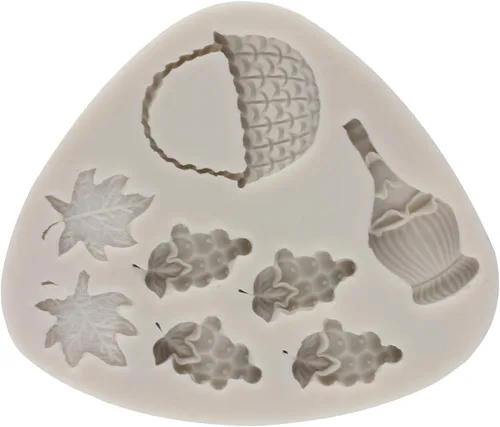 Miniatura 4 de Sijiangmold Moldes de silicona para botellas de vino, moldes para copas de vino, botellas de champán, moldes de caramelo para cupcakes, decoración