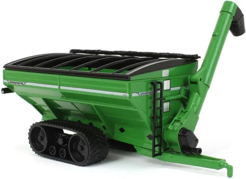 Miniatura 2 de Spec Cast 1/64 Green Unverferth 1120 Carro de grano con orugas UBC-018